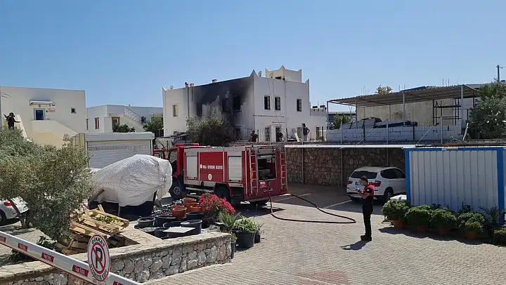 Konacık'ta Çıkan Yangın Kısa Süreli Panik Yaşattı
