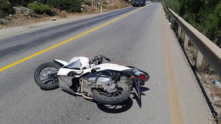 'Torba Mahallesinde Motosiklet Kazası: Sürücü Ağır Yaralı!'