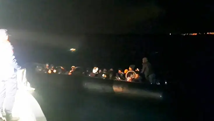 3’ü çocuk 37 düzensiz göçmen yakalandı