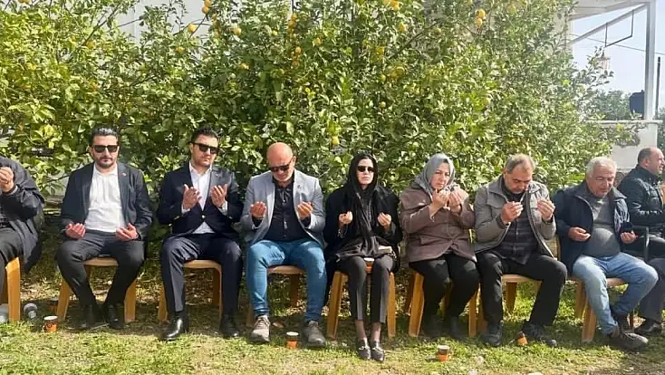 AK Parti Bodrum İlçe Başkanı Seha Ergene mevlide katıldı