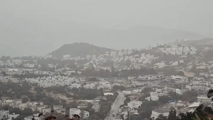 Bodrum’a toz taşınımı geliyor