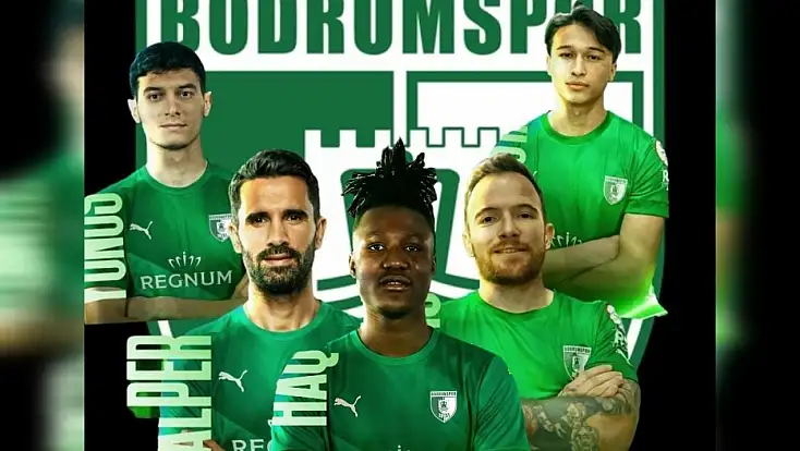Bodrum FK’dan transfer şovu: 5 imza birden
