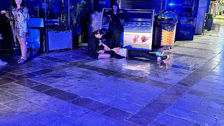 Eğlence çıkışı yumruklu kavga: 1’i Polis 4 Yaralı