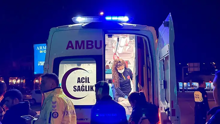 Kavşakta dönüş faciası İki çocuk yaralı