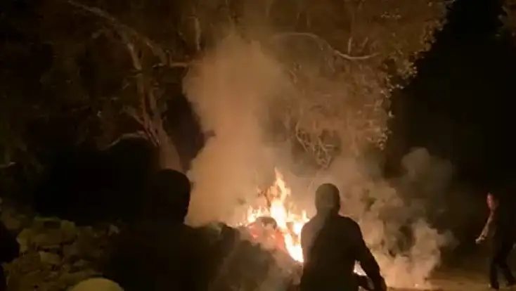 Mahalleyi ayağa kaldıran yangın