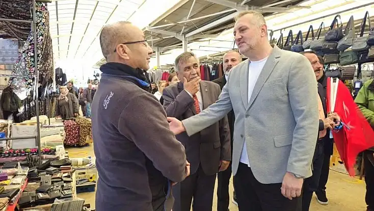 MHP Bodrum İlçe Başkanı Galipoğlu Pazar esnafıyla buluştu