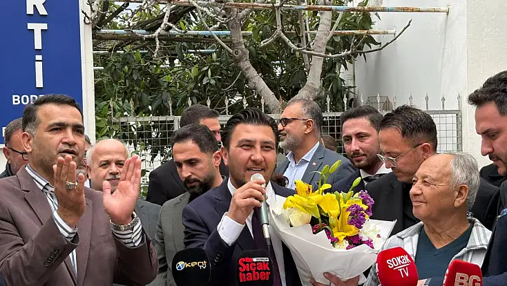 Seha Ergene, AK Parti Bodrum İlçe Başkanlığı görevine başladı