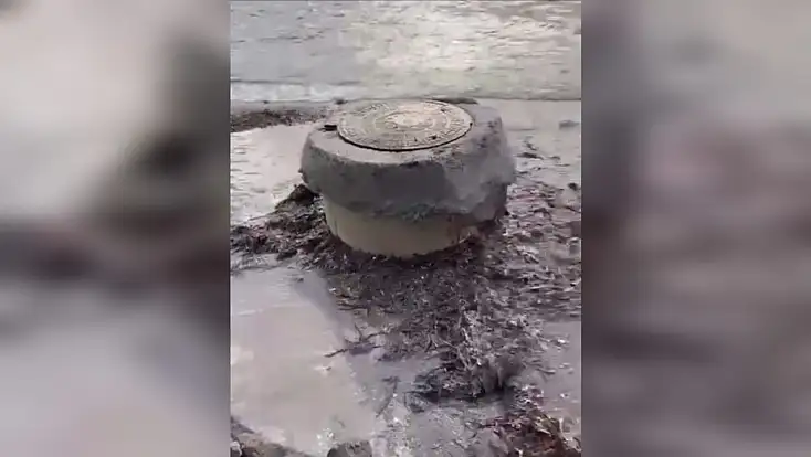 Yağmur yağdı altyapı çöktü Akyarlar’da aynı manzara