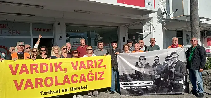 Erdal Eren Bodrum'da anıldı: son bakıştaki o gözler kaldı aklımızda