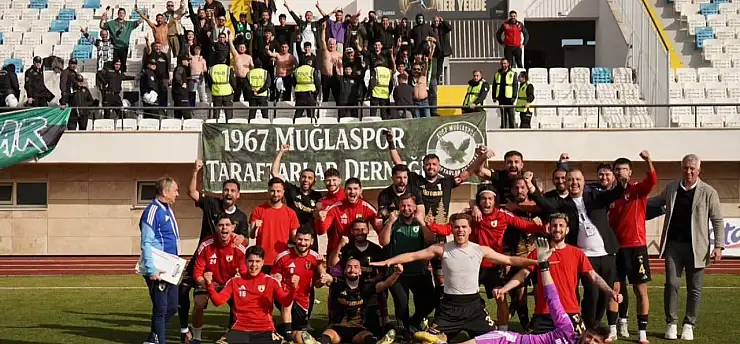 Muğlaspor deplasmanda 3 puanla liderliğe yükseldi