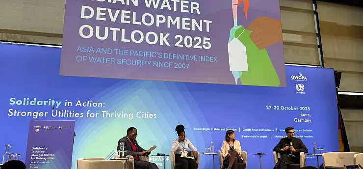 MUSKİ, küresel su yönetiminde Türkiye'yi temsil etti