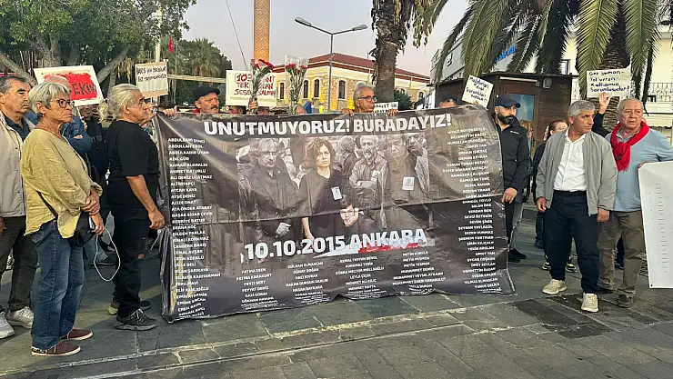 10 Ekim'i unutmadık, unutturmayacağız Bodrum'da barış ve adalet çağrısı