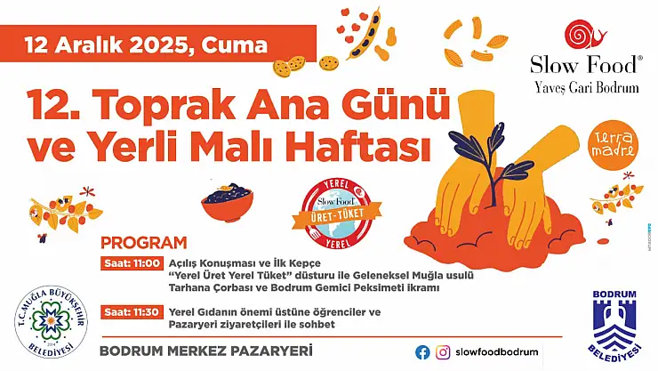 12. Toprak Ana Günü ve Yerli Malı Haftası yaklaşıyor