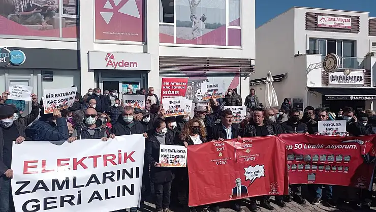 Yüksek Elektrik faturaları Vatandaşları Çileden Çıkardı