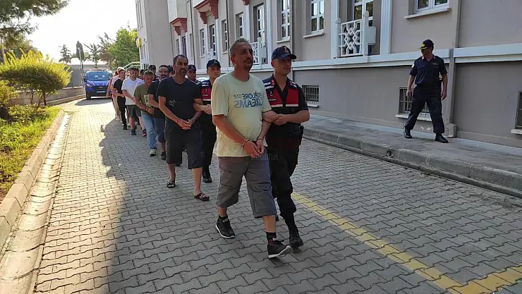 14 FETÖ Üyesi ve 1 Organizatör Kaçarken Yakalanarak Tutuklandı