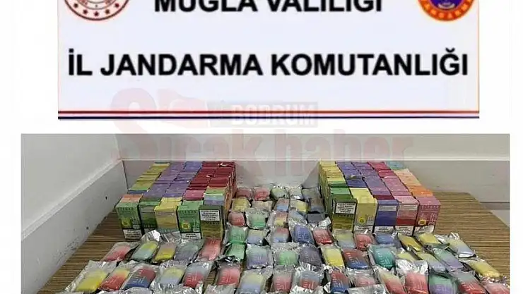 270 Adet Elektronik Sigara Ele Geçirildi