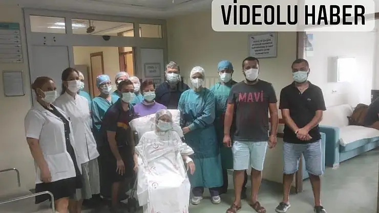 3 Ay Entübe Olarak Yoğun Bakımda Kalan Hasta Bugün Taburcu Oldu