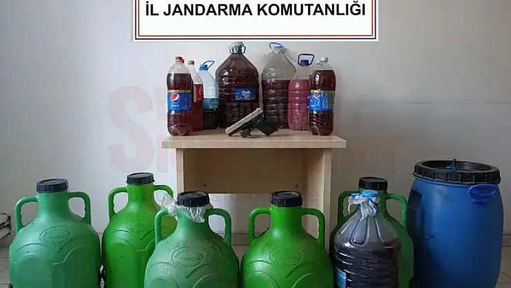 419 Litre Sahte İçki Yapıp Satan Kişi Yakalandı