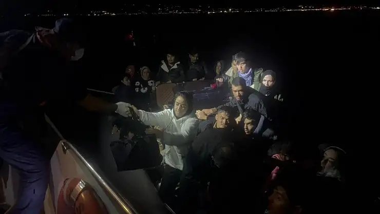 43 düzensiz göçmen yakalandı