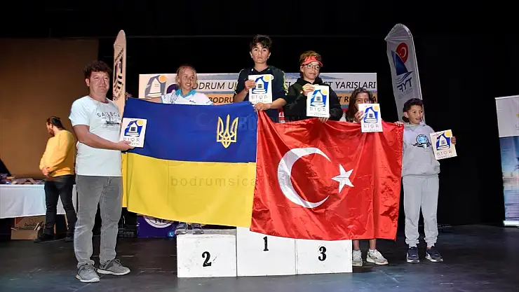 9. Bodrum Uluslararası Optimist Yarışları ödül töreniyle sona erdi