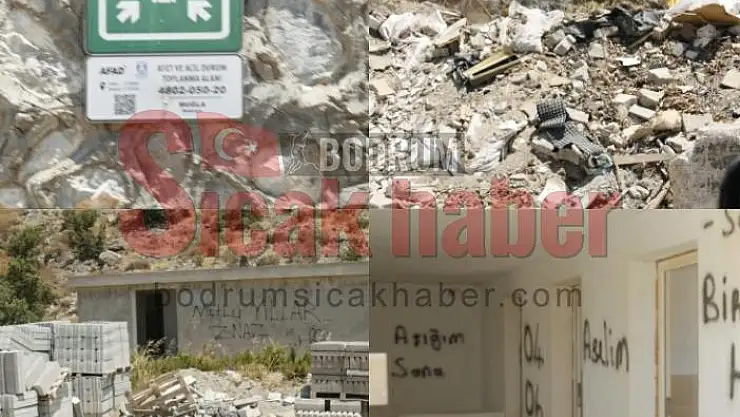 Acil Toplanma Merkezi Hafriyat Döküm Sahası Mı Oldu?