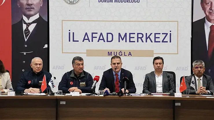 AFAD ve Kurumlar Muğla'da Toplandı: Tsunami ve Deprem Önlemleri Ele Alındı