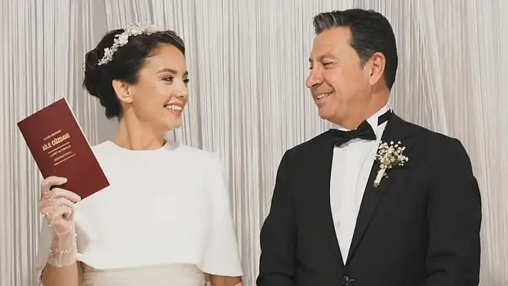 Ahmet Aras ve Gonca Köksal Evlendi