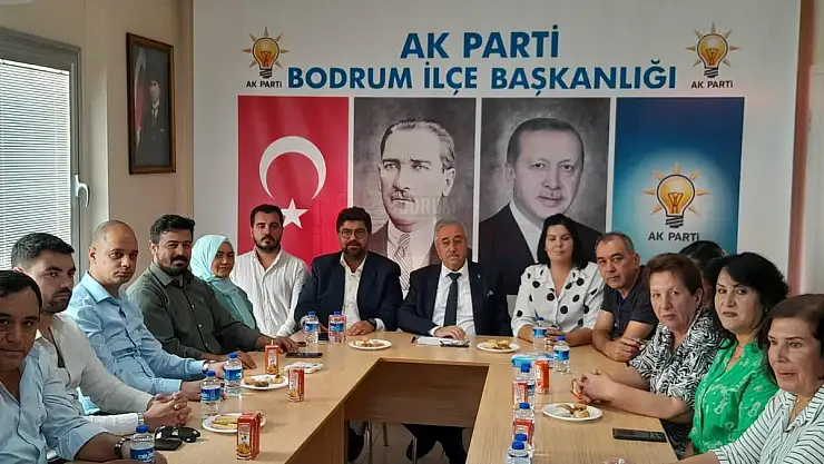 Ak Parti Bodrum İlçenin Yeni Yönetimi Tanıtıldı