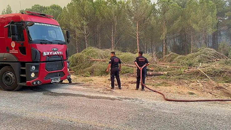 Alevler Muğla'ya Dayandı