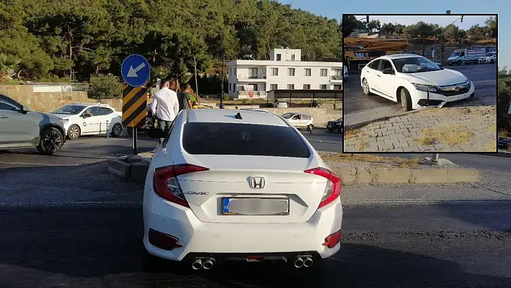 Alkollü sürücü polise zor anlar yaşattı !