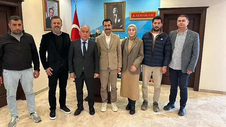 Anahtar Parti Bodrum İlçe Teşkilatı'ndan Kaymakamlığa Ziyaret