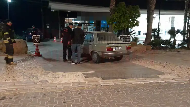 Araçta Çıkan Yangın Kısa Sürede Söndürüldü