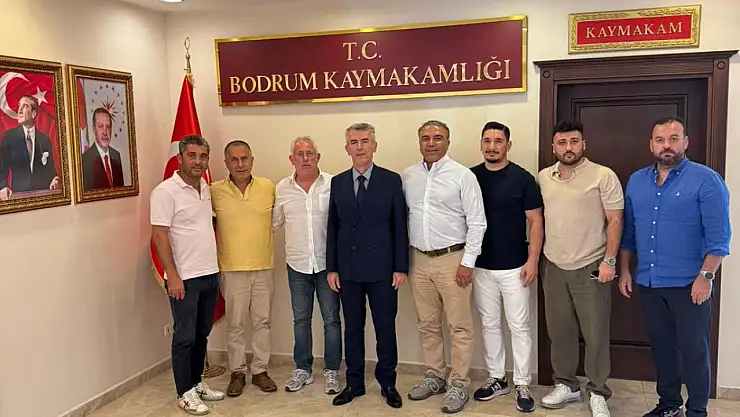 Armada Praxis Yalıkavakspor'dan Kaymakam Ali Sırmalı'ya ziyaret