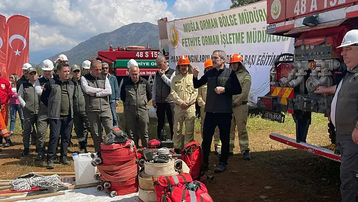 ATEŞ SAVAŞÇILARININ İŞBAŞI EĞİTİMİ BAŞLADI