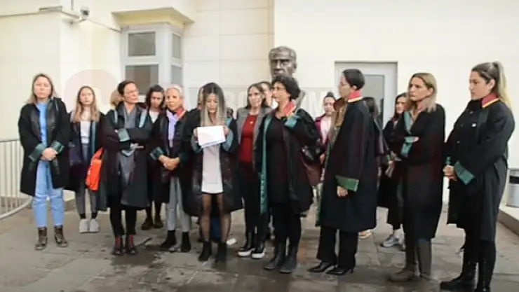 Avukatlar Kadına Yönelik Şiddete Karşı Tepkili