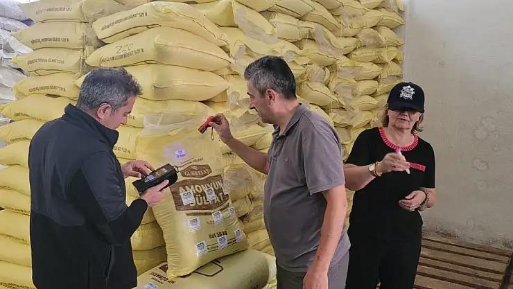 Azotlu gübrelerde DNA Takip Denetimi yapıldı