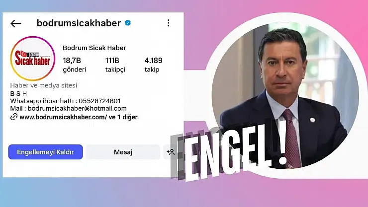 Basını engelleyerek susturamazsın !