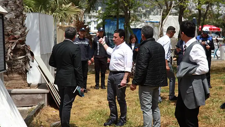 Başkan Aras, Sorunları Sahada Halkla Birlikte Çözüyor