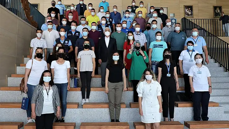 Başkan Gürün, Belediye Personeliyle Bir Araya Geldi