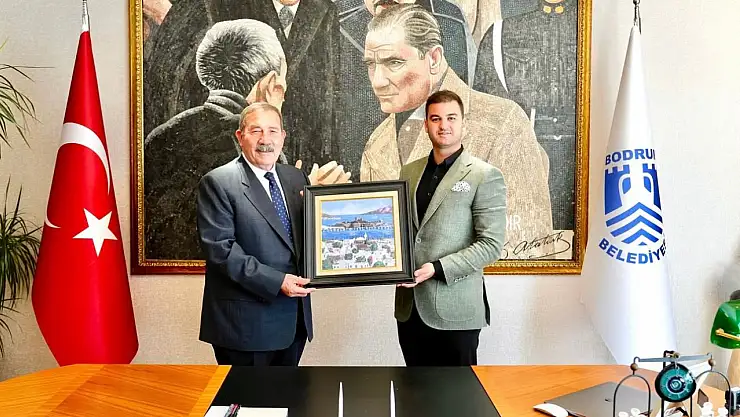 Başkan Topuz'dan Mandalinci'ye ziyaret