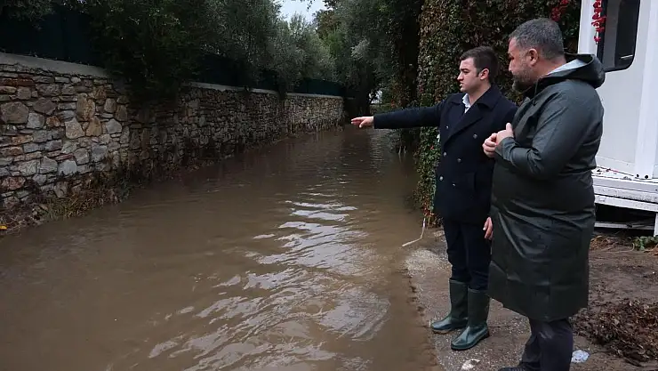 Belediye Ekiplerinden Yağmur Mesaisi