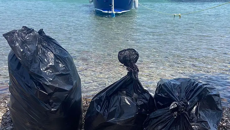 BELEDİYEDEN, ADA VE KOYLARDA TEMİZLİK