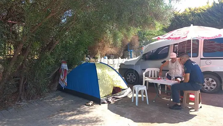 Belediyeden Karavan ve Çadırlara Yönelik Denetim