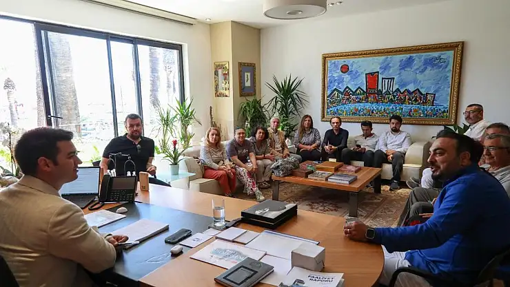 BGC'den Başkan Tamer Mandalinci'ye Ziyaret