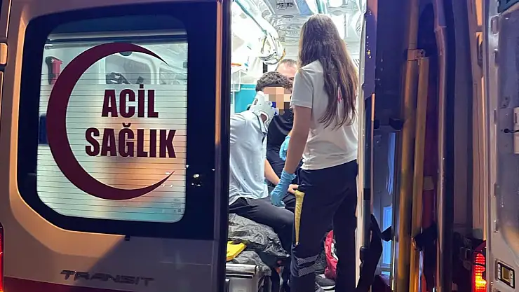 Bir anda ana yola çıktı, kaza kaçınılmaz oldu