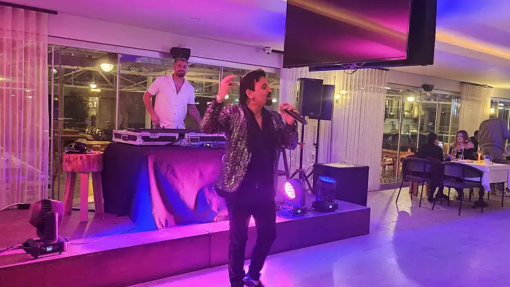 Bitez'de hafta sonu ateşi Alya Restaurant'ta unutulmaz gece