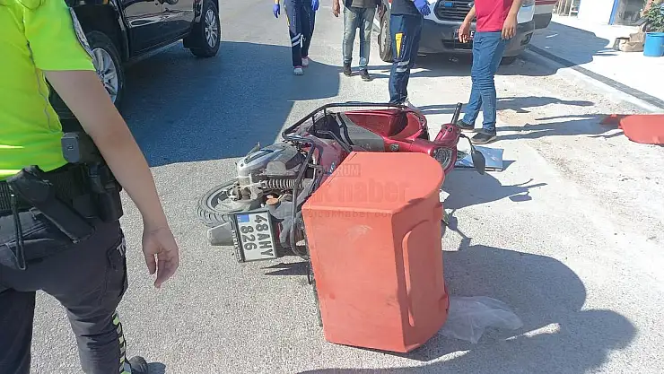 Bitez'de Meydana Gelen Kaza Maddi Hasarla Atlatıldı