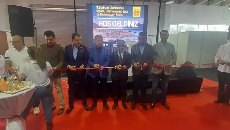 Bodrum 3. Uluslararası Gayrimenkul ve Yatırım Fuarı Açıldı