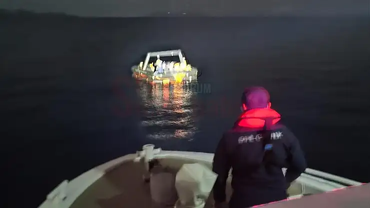 Bodrum Açıklarında 19 Düzensiz Göçmen Kurtarıldı...