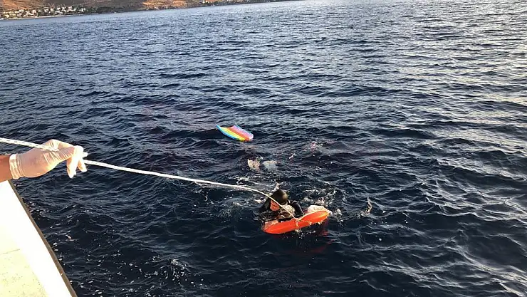 Bodrum Açıklarında 2 Düzensiz Göçmen Yakalandı
